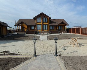 Дом по проекту "Волга гранд" в Сургуте